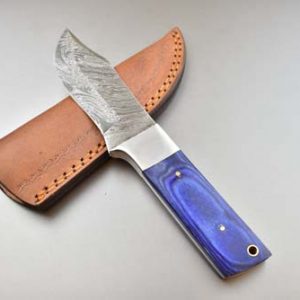 Wood Handle Bushcraft Knife