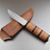 hunting knife with sheath