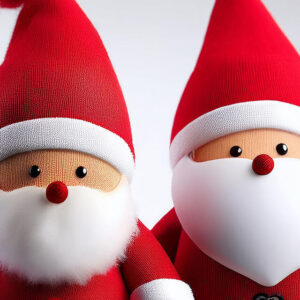 Plush Santa Claus Figures