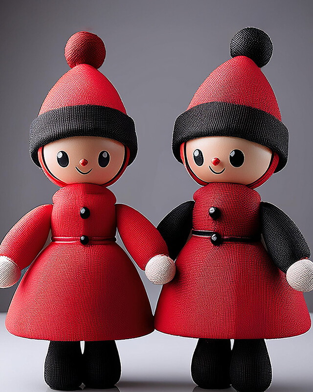 Santa Cuddle Buddies