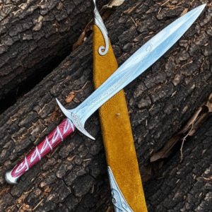 Elven Rune Short Sword Replica | Hand-Forged Fantasy Halfling Dagger